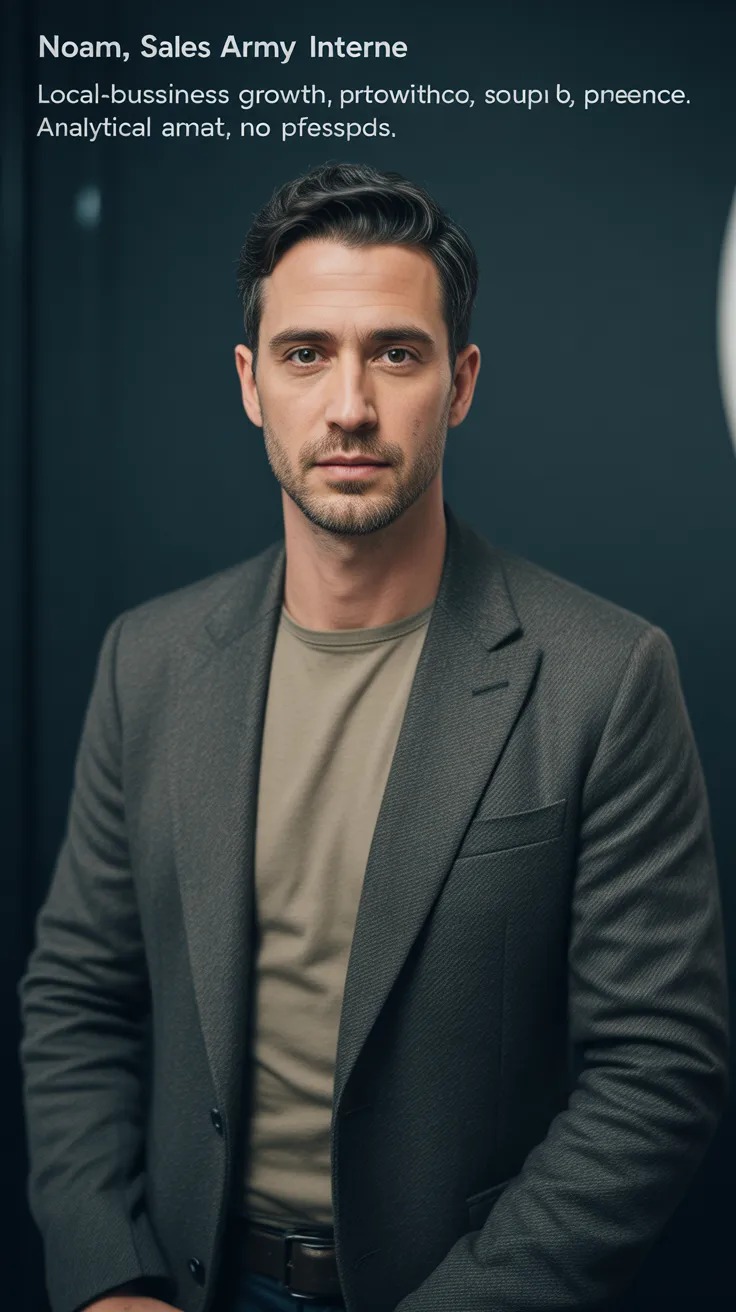 Portrait de Noam, Agent interne en pause